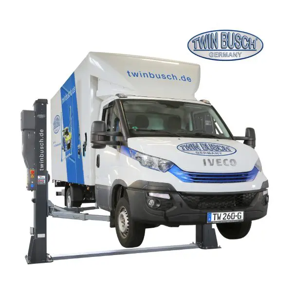 Dvosteberno dvigalo Heavy Line | 6t | sive barve | Twin Busch