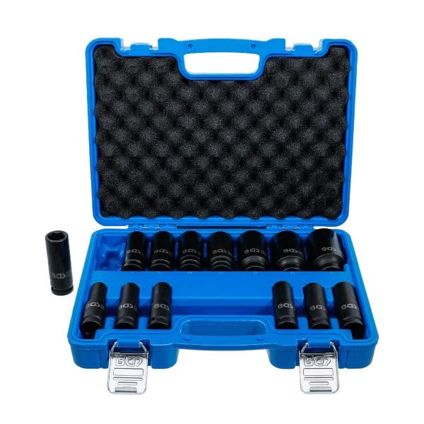 Set udarnih gedor | šestkotne | 12.5 mm (1/2") | 10 - 32 mm | 14 delni | BGS Technic